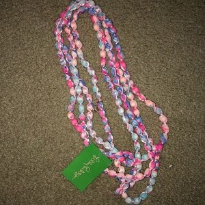 NWT Lilly pulitzer necklace aquadesiac print